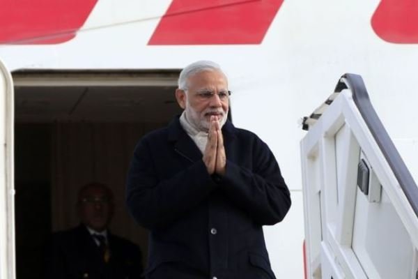 وصول رئيس وزراء الهند الى ايران