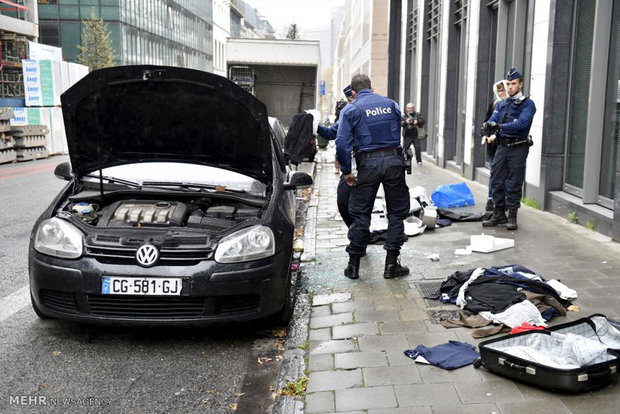 جستجوی عوامل حملات پاریس در بلژیک