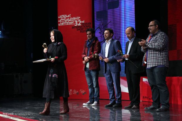 Tehran Intl. Short Filmfest. closing ceremony