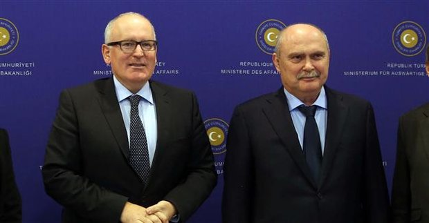 Turkey, EU intensify talk over migration plan