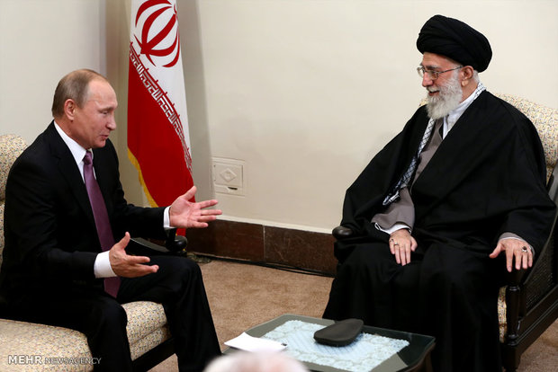 Putin meets with Iran's Leader