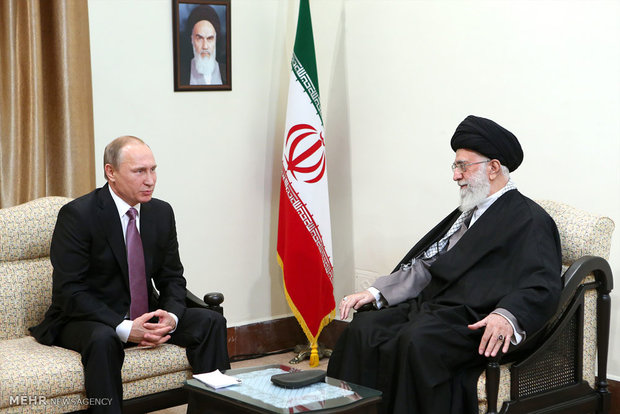 Putin meets with Iran's Leader