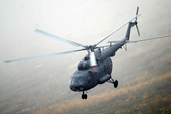 روسی فوج کا ہیلی کاپٹر گر کر تباہ/ 4 اہلکار ہلاک