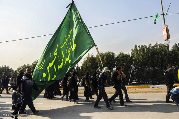 راهپیمایی عظیم زائران اربعین حسینی