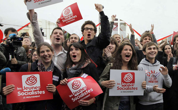 French ruling party falls behind in opinion polls