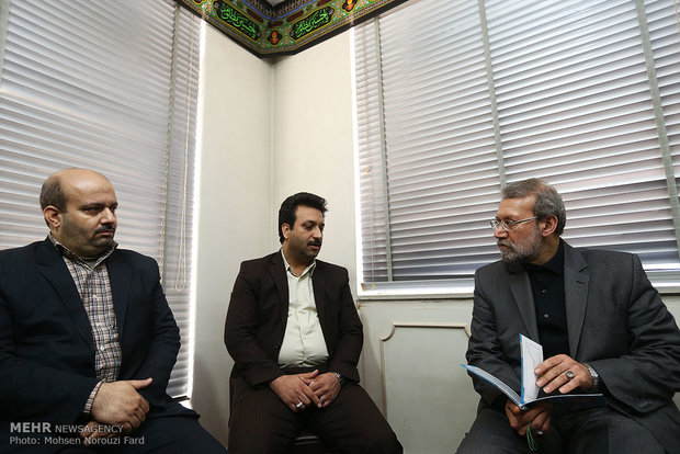 دیدار رئیس مجلس با اعضای هیأت مدیره تعاونی مصرف فرهنگیان استان قم