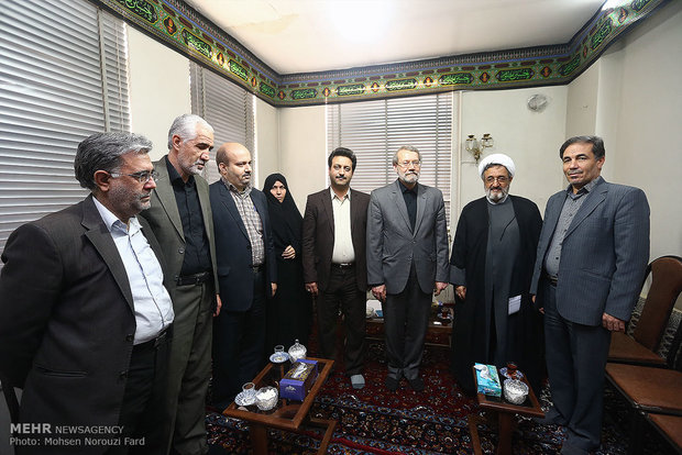 دیدار رئیس مجلس با اعضای هیأت مدیره تعاونی مصرف فرهنگیان استان قم