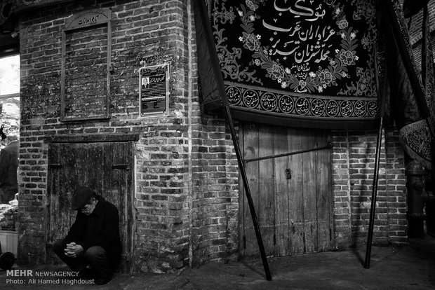 Historical Bazaar of Tabriz in grief