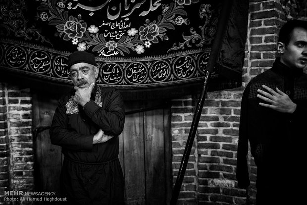 Historical Bazaar of Tabriz in grief