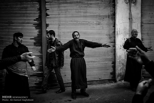 Historical Bazaar of Tabriz in grief