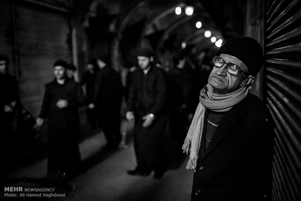 Historical Bazaar of Tabriz in grief