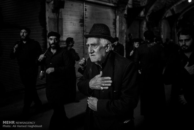 Historical Bazaar of Tabriz in grief