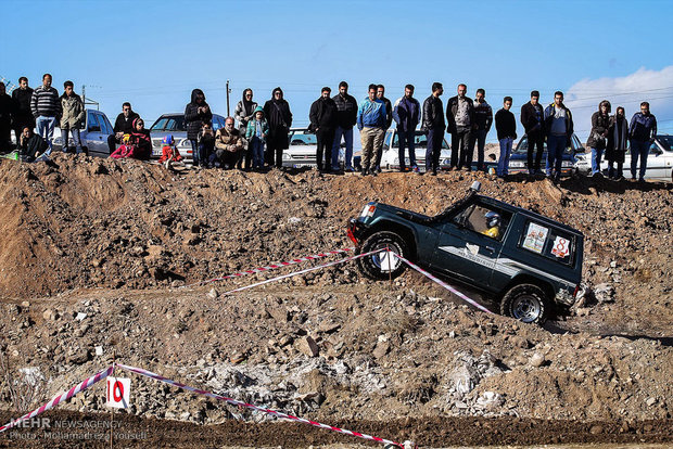 Off-road competitions in Qazvin