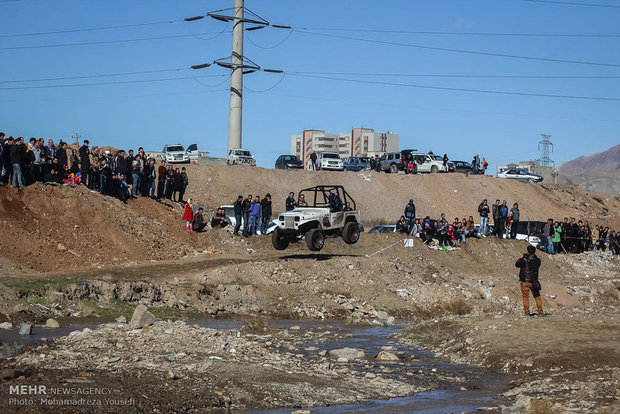 Off-road competitions in Qazvin