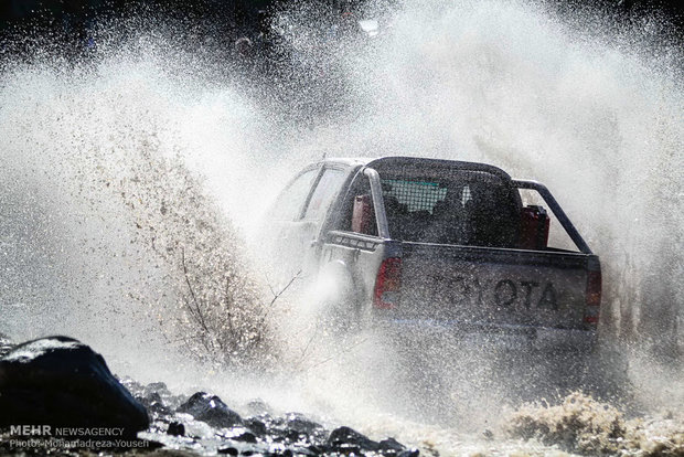 Off-road competitions in Qazvin