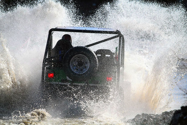 Off-road competitions in Qazvin