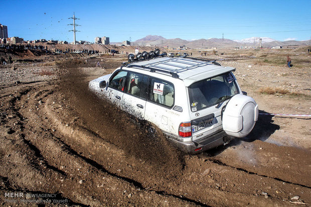 Off-road competitions in Qazvin