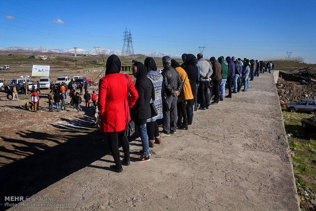 Off-road competitions in Qazvin