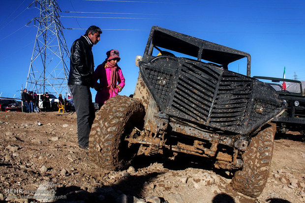 Off-road competitions in Qazvin