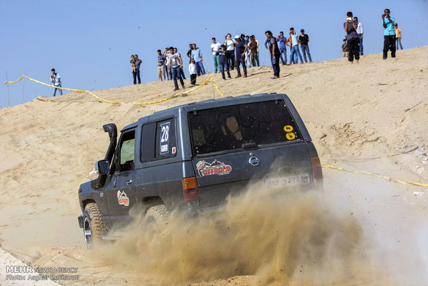 Auto racing in Qeshm