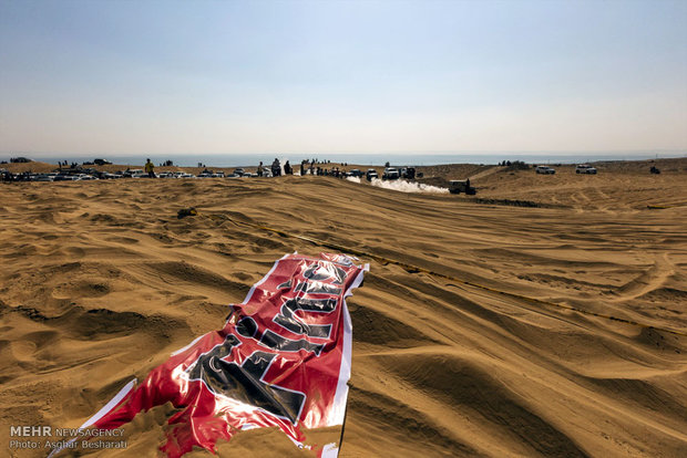 Auto racing in Qeshm