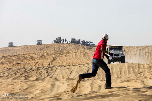 Auto racing in Qeshm