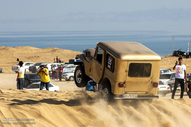 Auto racing in Qeshm