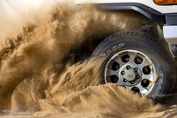 Auto racing in Qeshm