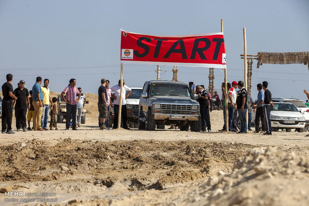 Auto racing in Qeshm