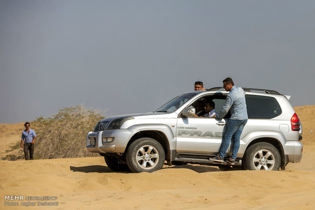 Auto racing in Qeshm