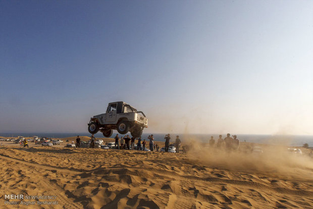 Auto racing in Qeshm