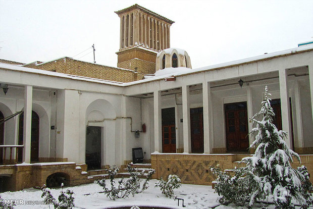 Shahroud under snow