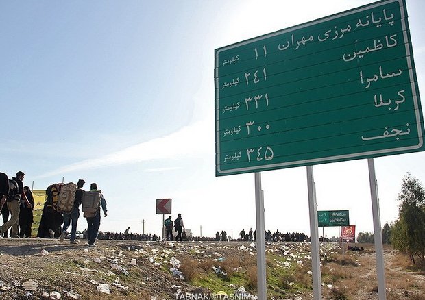 برچسب تردد برای وسایل نقلیه در مرز مهران 