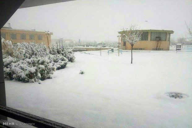 Snowy days in Neyshabur