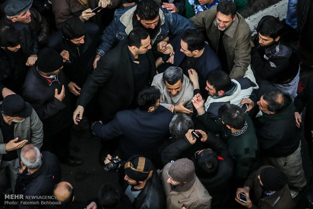 تشییع پیکر هشت شهید گمنام دفاع مقدس -2