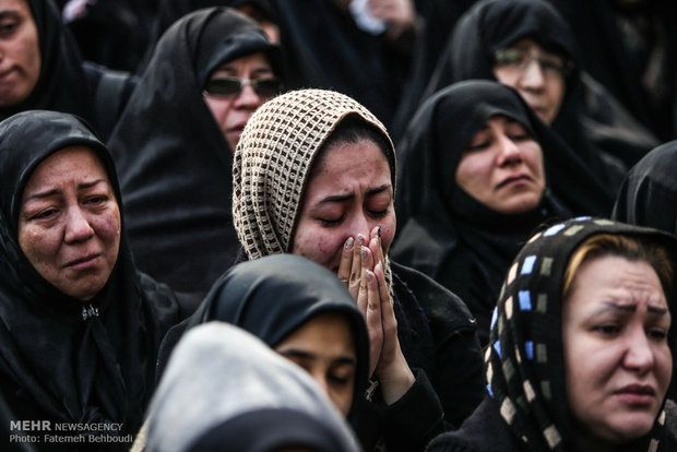 تشییع پیکر هشت شهید گمنام دفاع مقدس -2