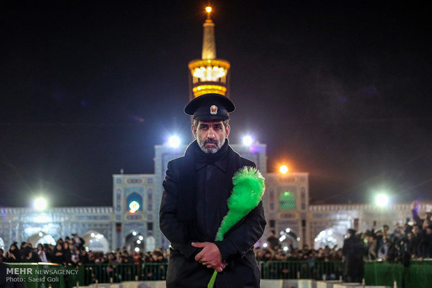مراسم شام غریبان امام رضا(ع) در حرم رضوی