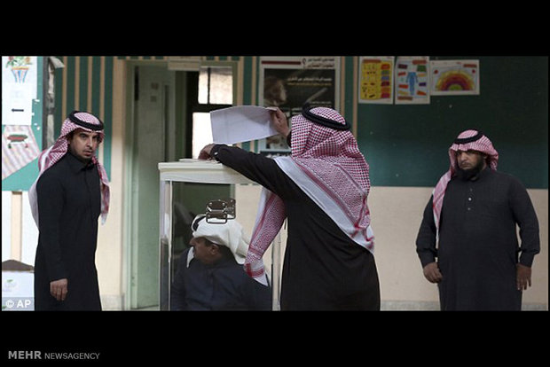 حضور زنان سعودی در انتخابات‎