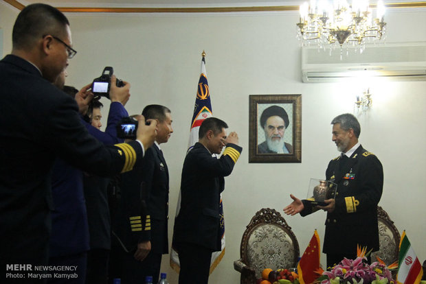 Iran, China Navy officials meet in Tehran