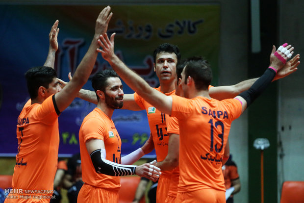 « ساری» پیروز شهرآورد والیبال مازندران در لیگ برتر شد