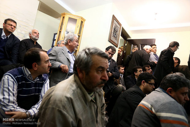 حضور رئیس مجلس در هیأت قمی های مقیم تهران 
