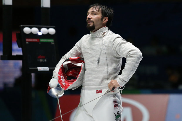 Iranian fencer jumps 2 spots in world ranking