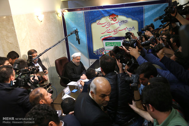 Pres. Rouhani candidate for Assembly of Experts