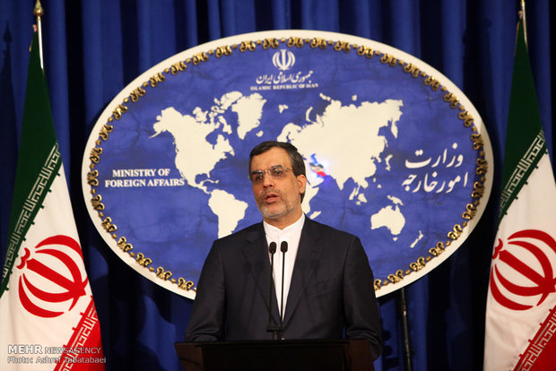 Press conference of Iran's FM spokesman