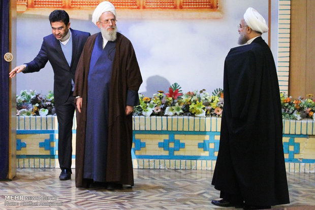 زيارة رئيس الجمهورية الى مدينة ري جنوب طهران