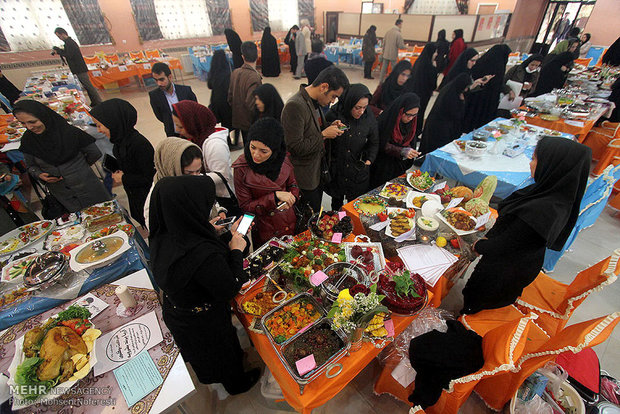 Food, cooking festival in Birjand