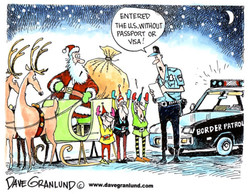 Santa Claus apprehended!