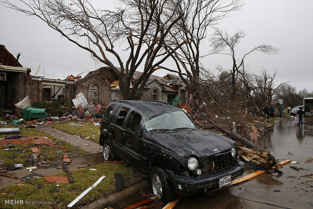 خسارات طوفان در آمریکا‎