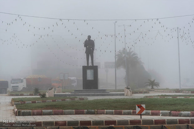 مه گرفتگی در لامرد