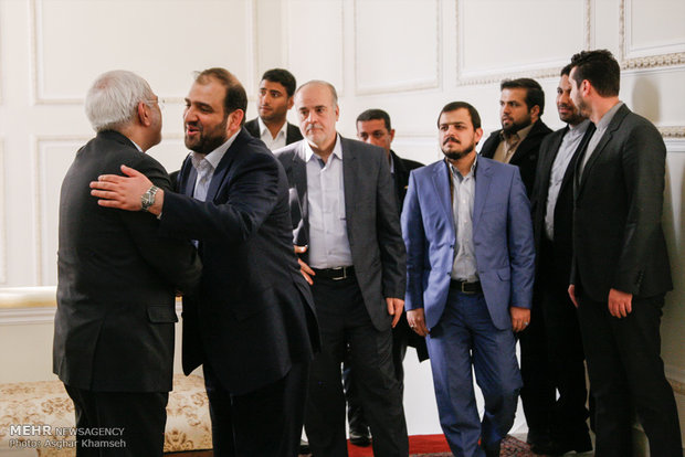 Zarif, Iraqi official meet in Tehran